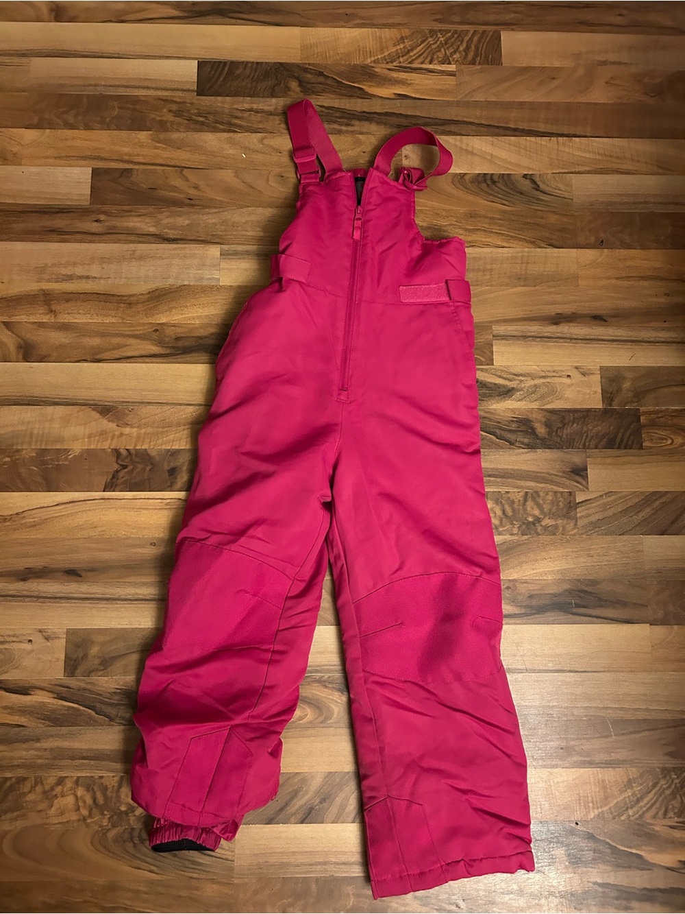 Swiss Tech Kids Hot Pink Snow Bib Overalls